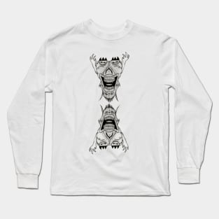 Downside Up Long Sleeve T-Shirt